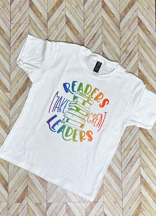 Readers Make Great Leaders Shirt