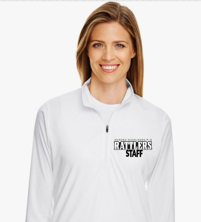 Aurora Highlands Rattlers Staff 3/4 Zip-UP