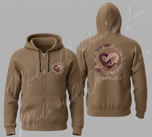 Infinite Love Zip-Up