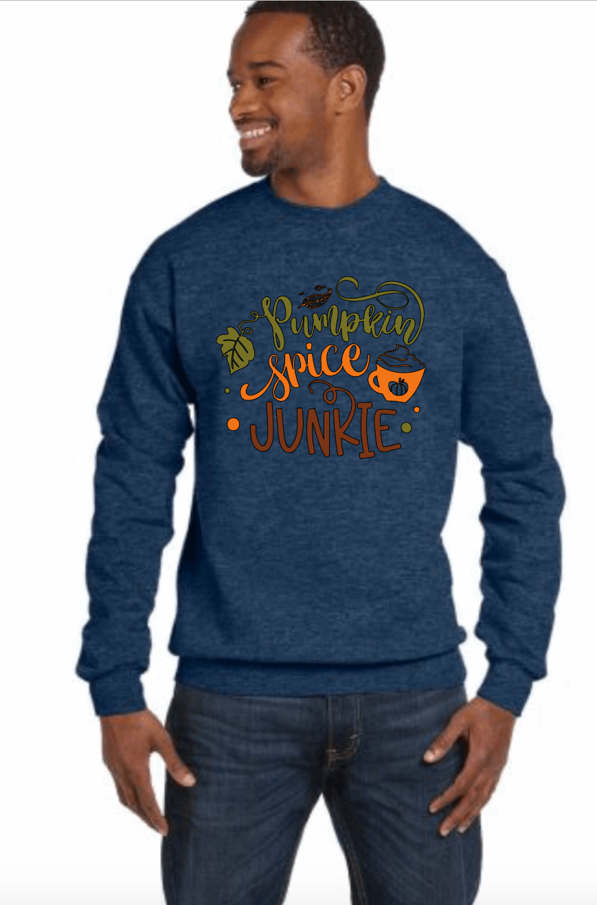 Pumpkin Spice Junkie Swearshirt