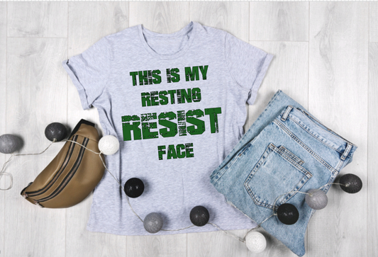 Resting Resist Face Shirt