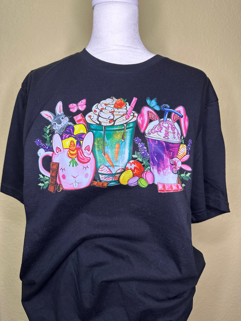 “Vintage” Easter Coffee shirt